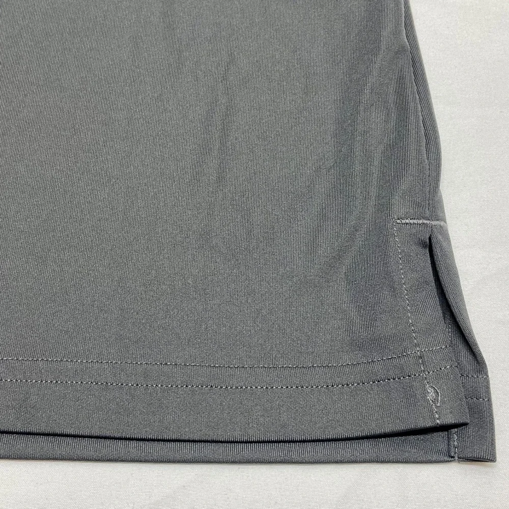 Adidas Polo Shirt Men's XL‎ Gray Short Sleeve Logo Performance Golf Top GUC